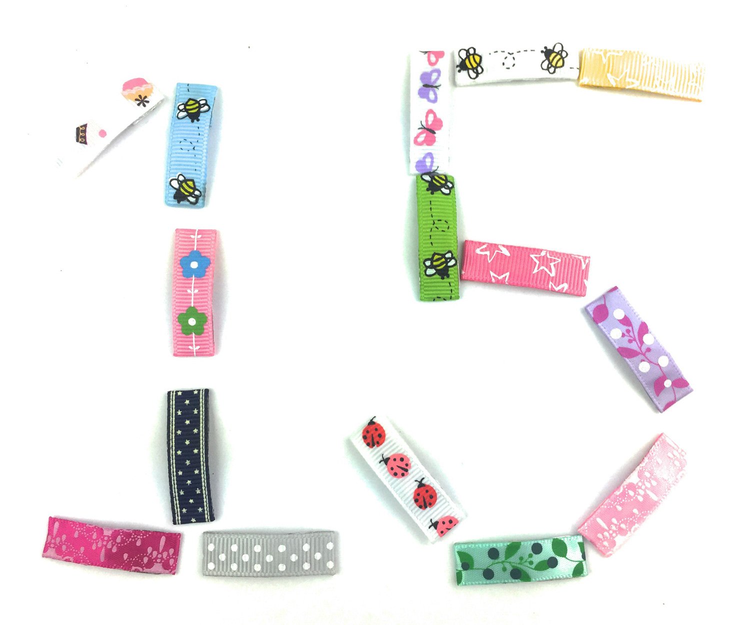 Ribbon Clips CLEAROUT SALE On Now! No Slip Grip Pinch Clips and Snap Clips for Baby and Toddler