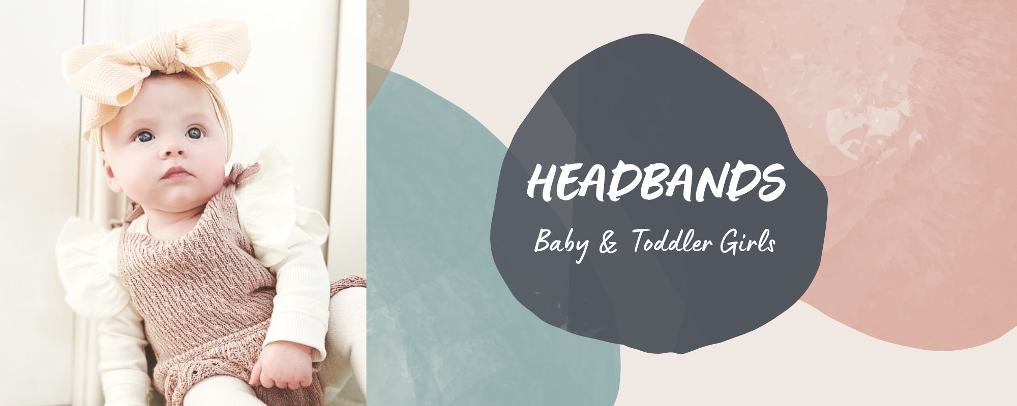 12 Baby girl headbands - toddler popular sized