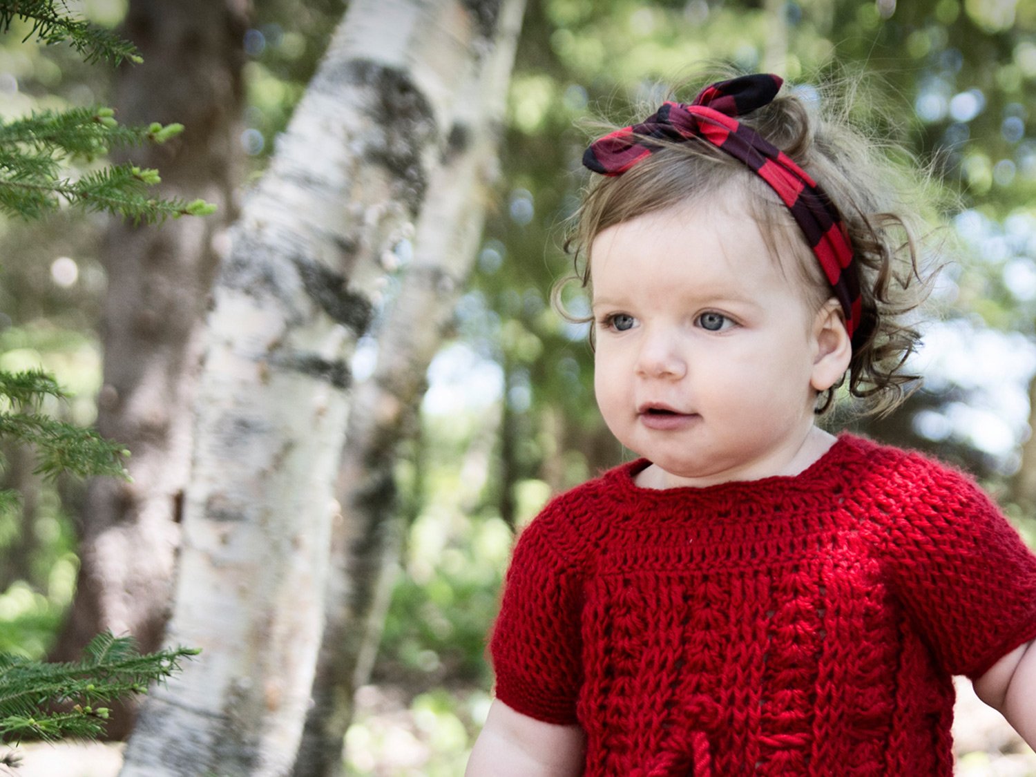 Grey baby hot sale headband