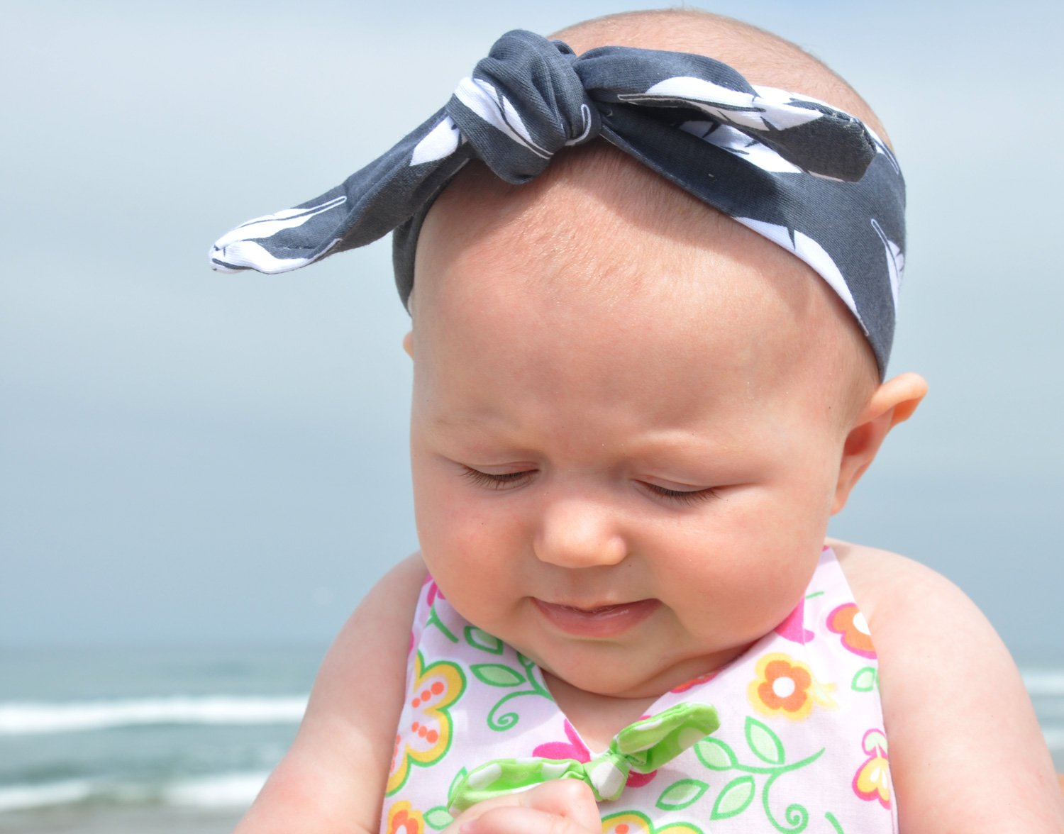 Grey clearance headband baby