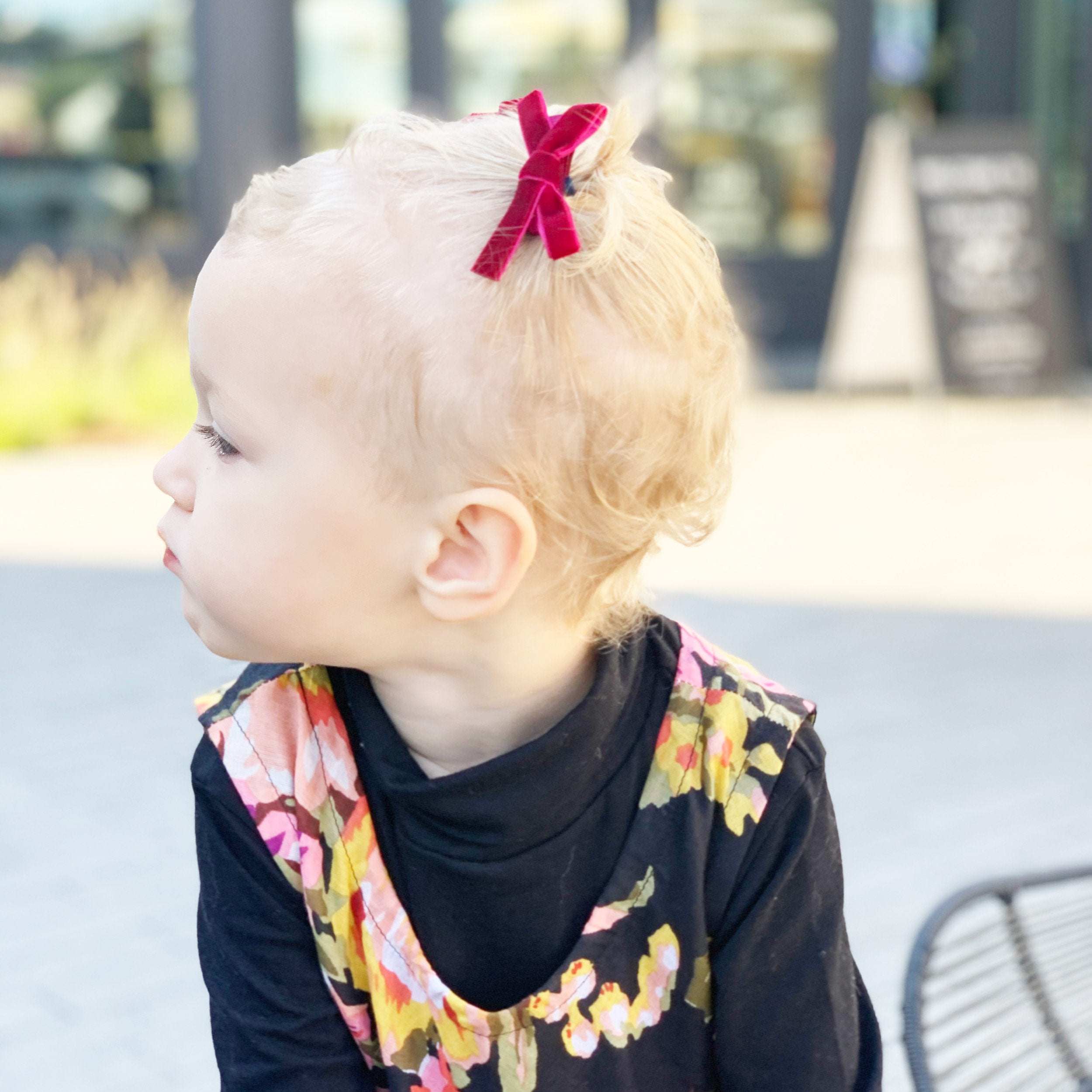 Baby best sale pigtail bows